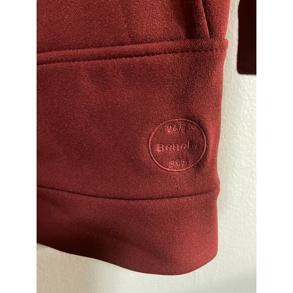 Bench Women's Zip-Up Wine Color Jacket Size M - Picture 5 of 12